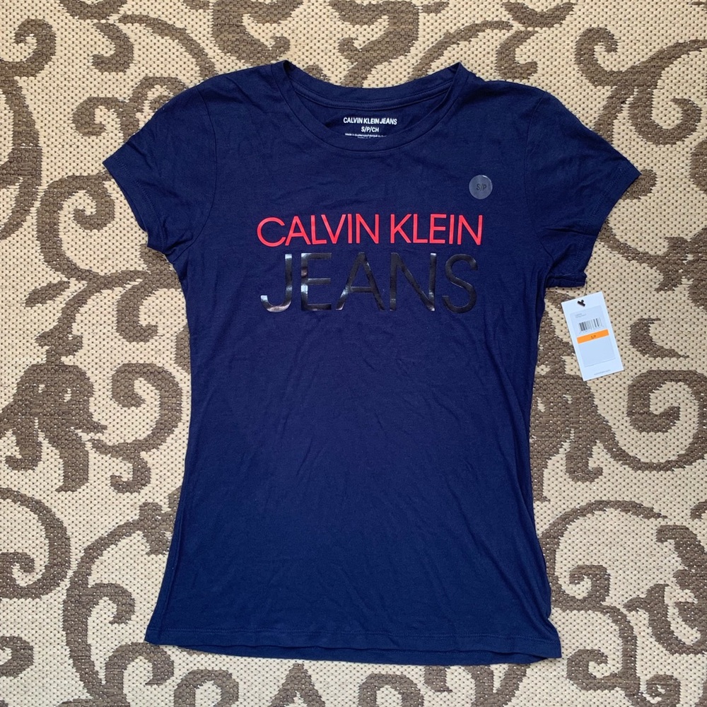 ⭐️NWT⭐️Calvin Klein Cotton Logo Tee